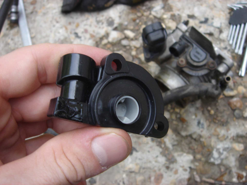 Регулировка TPS в случае его неисправности или выхода из строя