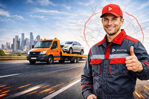 Бесплатная эвакуация внутри МКАД